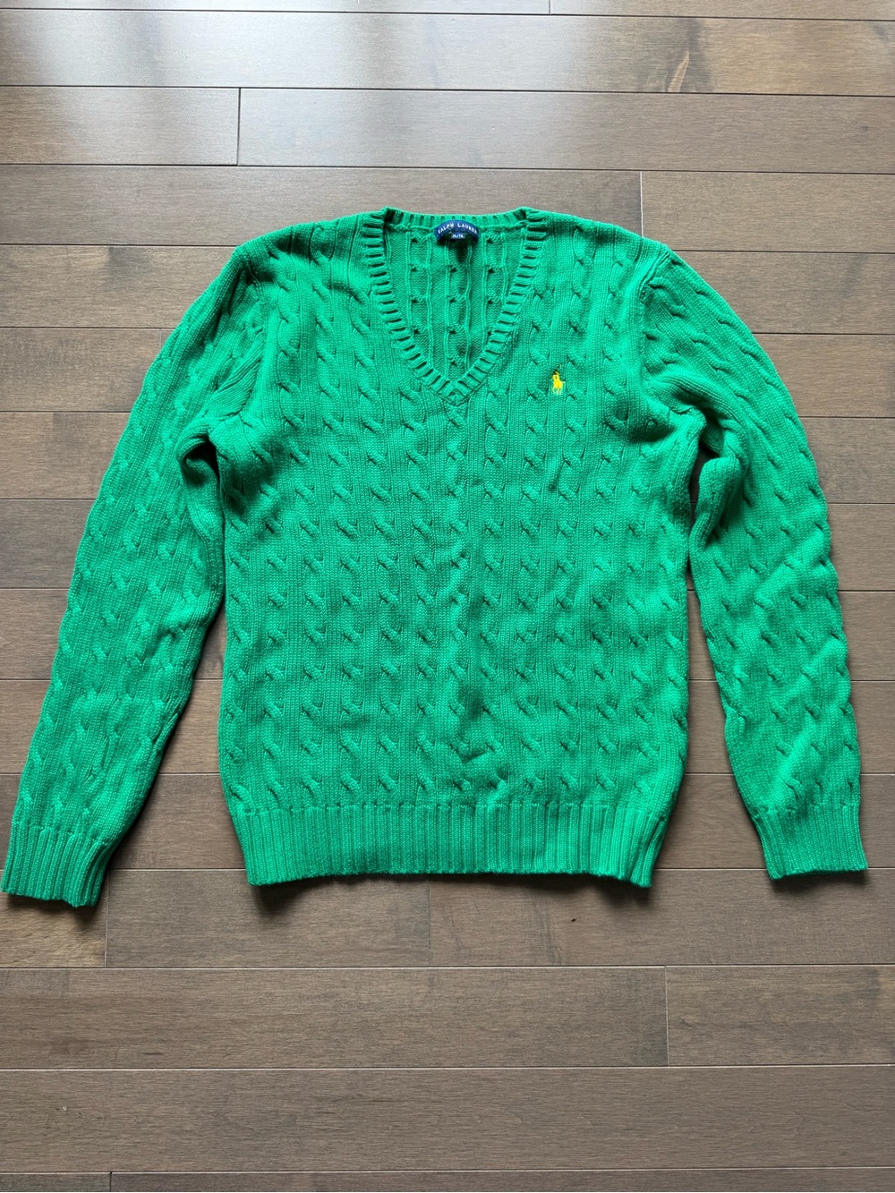 Polo Ralph Lauren Women Vintage V-Neck Sweater | Size XL